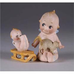 PAIR OF RARE GERMAN KEWPIES