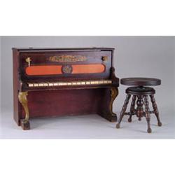 SCHOENHUT PIANO W/ STOOL