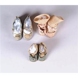 THREE PAIR GERMAN SHOES