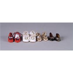 LOT OF 10 PAIRS OF REPRODUCTION LEATHER SHOES