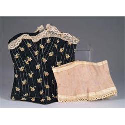 TWO FRENCH FASHION CORSETS
