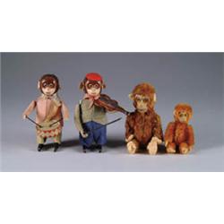 GROUP OF FOUR SCHUCO TOYS