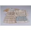 Image 1 : LOT OF 4 ORIGINAL DOLL DRESSES