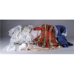 LOT OF 10 PCS. OF ANTIQUE DOLL CLOTHING