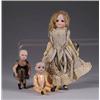 Image 1 : LOT OF THREE SMALL DOLLS WITH COMPOSITION BODIES
