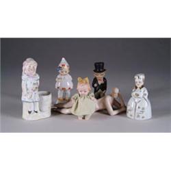 APPROXIMATELY 20 BISQUE FIGURINES