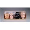 Image 1 : FOUR DOLL HEADS