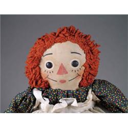 31in. CLOTH RAGGEDY ANN DOLL