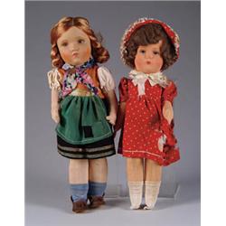 LOT OF TWO FOREIGN DOLLS