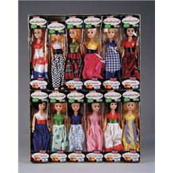 SET OF 12 “INTERNATIONAL DOLLS”