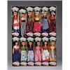 Image 1 : SET OF 12 “INTERNATIONAL DOLLS”