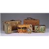 Image 1 : LOT OF SIX ASSORTED DOLL TRUNKS AND BOXES