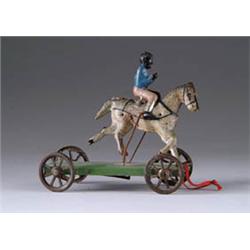 MECH. HORSE ON PLATFORM TOY