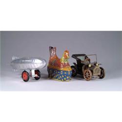 LOT OF 3 TIN TOYS