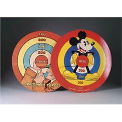 LOT OF 2 CHARACTER TARGETS