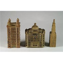 LOT OF 3 BUILDING STILL BANKS