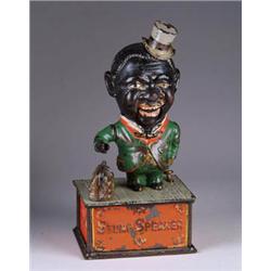 STUMP SPEAKER MECHANICAL BANK