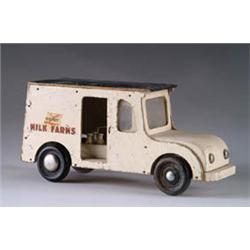 BUDDY “Lin. WOODEN MILK TRUCK