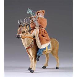 REINDEER CANDY CONTAINER WITH SANTA