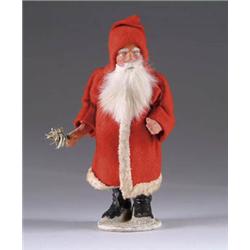 7in. PAPIER-MÂCHÉ SANTA CANDY CONTAINER