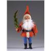 Image 1 : 7in. PAPIER-MÂCHÉ SANTA FIGURE