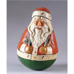 11in. SCHOENHUT SANTA ROLY-POLY