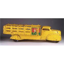 OLD YELLOW COCA COLA TRUCK