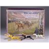 Image 1 : BOXED "ESCALADO" MECHANICAL HORSE RACE GAME