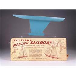 LOT OF TWO KEYSTONE RACING SAILBOATS