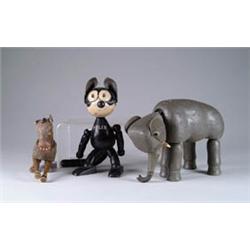 LOT OF THREE SCHOENHUT FIGURES