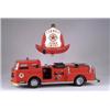 Image 1 : LARGE TEXACO FIRETRUCK AND HELMET