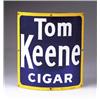 Image 1 : TOM KEENE CIGAR PORCELAIN SIGN