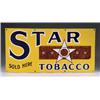 Image 1 : STAR TOBACCO PORCELAIN SIGN