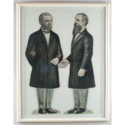 FRAMED DIE CUTS OF SMITH BROTHERS