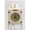 Image 1 : GENERAL ELECTRIC TELECHRON FIGURAL ICEBOX CLOCK