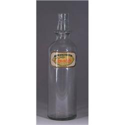 ANTIQUE LEMON LIFE SYRUP BOTTLE