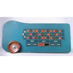 A GENUINE 1920’S ROULETTE TABLE