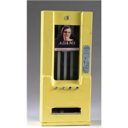 ADAMS 1CENT CHEWING GUM VENDING MACHINE