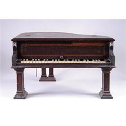 UNUSUAL MINIATURE PIANO PHONOGRAPH