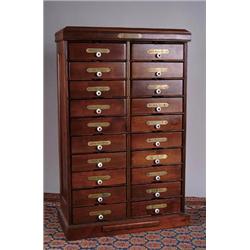BROWER BROTHERS LETTER FILE CABINET