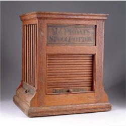 J. & P. COATS SPOOL CABINET