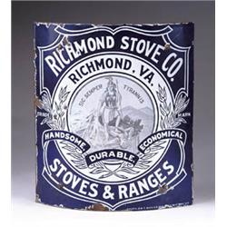 RICHMOND STOVE COMPANY PORCELAIN SIGN