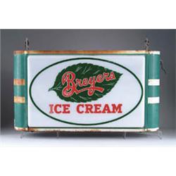 BREYERS ICE CREAM TWO SIDED SIDEWALK SIGN