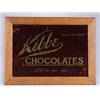 Image 1 : REVERSE ON GLASS SIGN FOR KIBBE CHOCOLATES