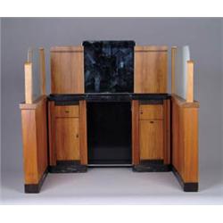 SALESMAN'S SAMPLE ART DECO BARBER SHOP