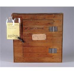 PATENT MODEL: REFRIGERATOR BY H.W. CASS