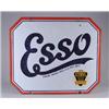 Image 1 : PORCELAIN ESSO GAS SIGN