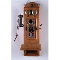 OAK WALL TELEPHONE