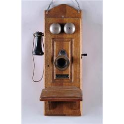 OAK WALL TELEPHONE