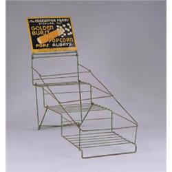 POPCORN ADVERTISING STORE RACK